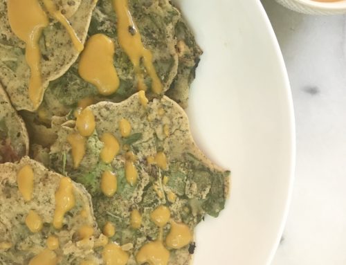 Chickpea and Herb Savory Pancakes (Grain, Gluten-Free and Vegan)