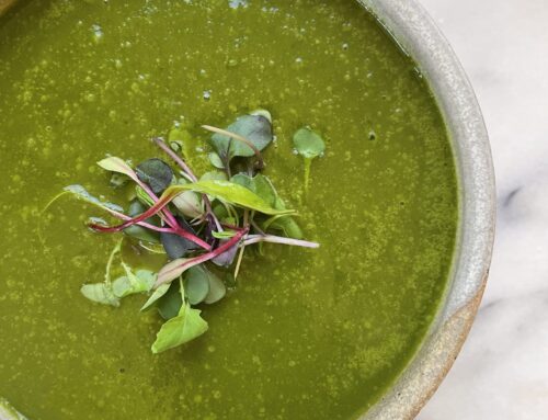 Spinach and Parsley Detox Soup